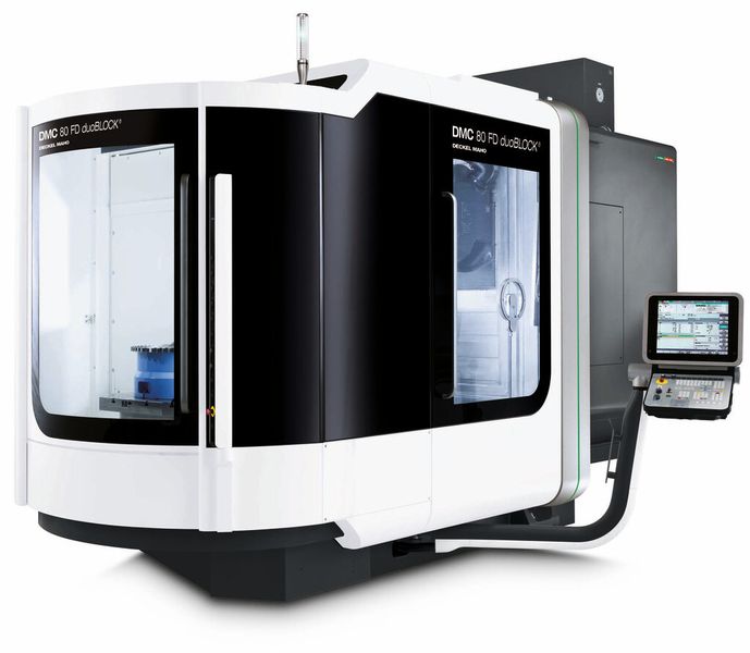 Seit Januar sorgt ein Dreh-Fräs-Bearbeitungszentrum DMC 80 FD duoBlock von DMG Mori Seiki, bestückt mit 3-Backen-Zentrischspannfuttern Duro-T-500 vom Spezialisten Röhm, für beste Fertigungsergebnisse bei Maag Pump Systems. (Bild: Röhm)