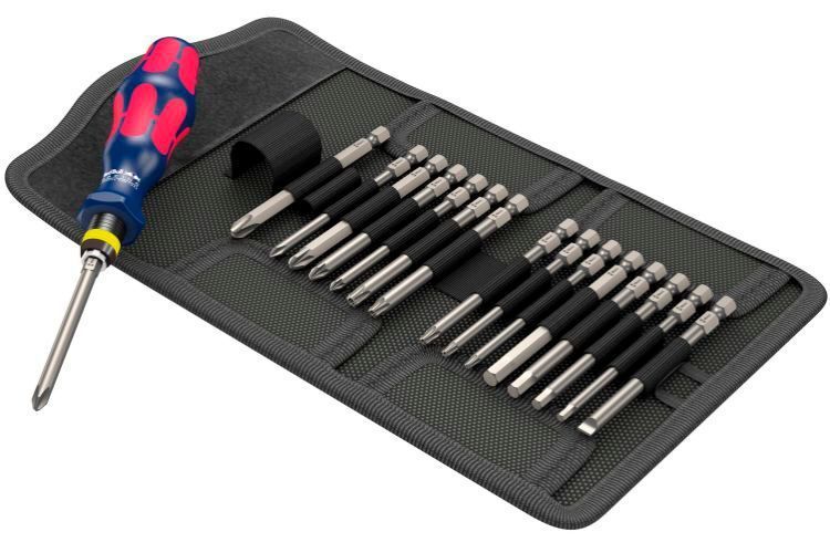 Die Langbits sind vakuumeisgehärtet, haben Lasertip-Spitzen und dürfen auch in den Akkuschrauber. (Wera)