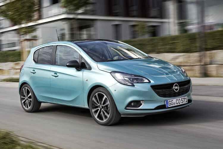 Beim Blick auf den neuesten Wurf ist es Opel gelungen den Wiedererkennungseffekt zum Vorgänger, dem Corsa D sicherzustellen, aber gleichzeitig auch einen deutlichen Schuss Moderne und Pfiff zu kreieren. (Foto: Opel)