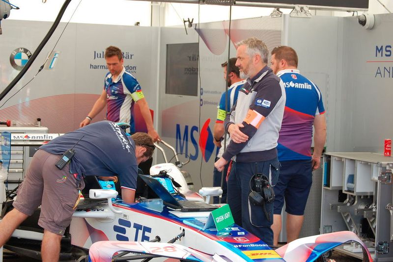 Für diese und nächste Saison ist BMW als Partner des Teams Adretti am Start. Im Anschluss steigen die Münchner ebenso wie der Konkurrent Audi mit einem eigenen Werksteam in die Elektroserie ein. (Benjamin Kirchbeck)