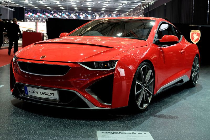 Der Gumpert Explosion kam 2014 an das Licht der Öffentlichkeit. Mit Allradantrieb, 420 PS und 520 Nm Drehmoment sollte er die Marke zurück auf die Erfolgsspur bringen. Doch dafür war das Unternehmen schon zu angeschlagen. (Gumpert)