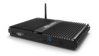 Der lüfterlose Mini-PC F300 Fanless aus der Pro-Line-Reihe von Giada. (Bild: Concept International)
