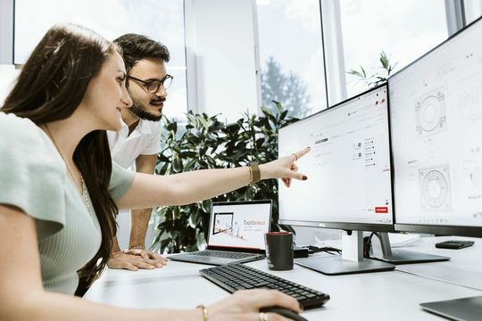 Vom 3D-Modell-Upload bis zum fertigen Bauteil geht es in nur wenigen Klicks. Das sagt Ceratizit über ihr neu entwickeltes Tool.(Bild:  Ceratizit)