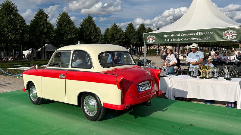 AWZ P50, Verkaufsbezeichnung Trabant 500. Der P50 war der erste Kleinwagen aus dem Automobilwerk Zwickau, der den Namen Trabant trug. (Bild: Peter Diehl)
