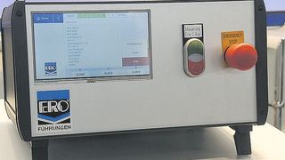 Neben kundenspezifischen Linearsystemen bietet ERO-Führungen nun auch eine einfache Steuerung für die Linearachsen an. (Stefanie Michel)