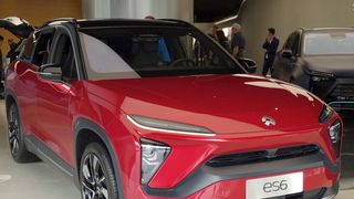 Der junge Elektroautobauer Nio bringt sein zweites Modell ES6 an den Start – zumindest in China. (Wehner/»kfz-betrieb«)