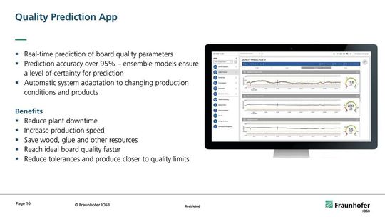 KI-Plattform für den Mittelstand: Mit der digitalen Suite „Evoris“ hat Dieffenbacher eine Lösung geschaffen, die mittels Anomaly Detection Prozessabweichungen sofort erkennt und Gegenmaßnahmen einleitet.(Bild:  Olaf Sauer/Fraunhofer IOSB)