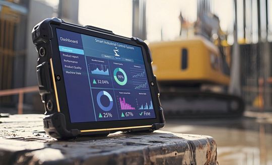 The display from Data Modul with 15.6 inches offers Full HD resolution and uses IPS technology.(Image: Data Modul)