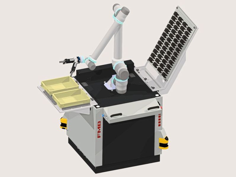 Individuelle Automation einfach aus dem Baukasten aufbauen: die modulare Automationsplattform FMBase von FMB. (Bild: FMB)