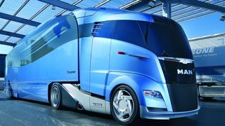 MAN hat sich schon Gedanken gemacht und präsentierte auf der IAA Zukunftsszenarien. (Bild: MAN)