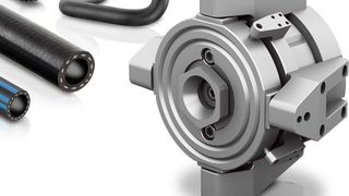 Der neue Schlauchspritzkopf von Krauss-Maffei Berstorff für die Herstellung von Gummischläuchen erfülle die wichtigsten Anforderungen der Verarbeiter: gesteigerte Produktivität bei höherer Produktqualität und gleichzeitig geringerem Rohstoffverbrauch. (Krauss-Maffei Berstorff)