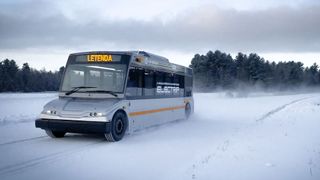 Der E-Bus „Letenda Electrip“ soll sich vor allem im Wintereinsatz bewähren. (Bild: CNW Group / Letenda)