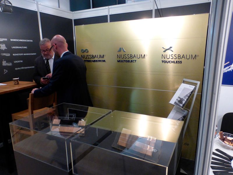 Impressionen der Stanztec 2016 in Pforzheim. (Finus)