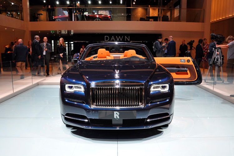 Rolls-Royce bringt im Frühjahr mit dem Dawn ein neues Modell. (Foto: Wehner)