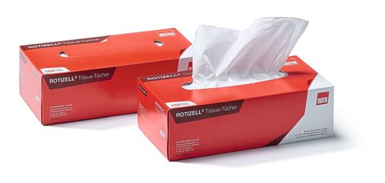 Tissue Tücher von Carl Roth.(Bild:  Carl Roth)