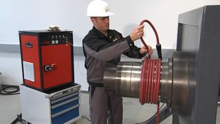 Filmausschnitt thermische Montage (Bild: Schaeffler)