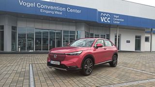 Die dritte Generation des Honda HR-V – nun auch mit Hybridantrieb. (Bild: Sven Prawitz/Vogel Communications Group)