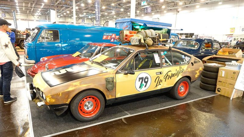 Der moderne „Rat-Look“ macht offenbar nicht mal vor klassischen Alfas halt. (Bild: Dominsky – VCG)