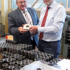 Sie stehen für Qualität aus dem Ruhrgebiet: Inhaber Hermann Hussmann (l.) und der Junior-Chef Christoph Hussmann. Bild: Hussmann