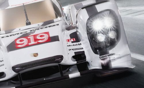Porsche 919 aux armes de DMG Mori. (Image: Porsche, DMG Mori)
