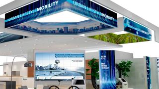 Bei Rheinmetall Automotive spielt Elektromobilität auf der IAA eine große Rolle. (Rheinmetall)