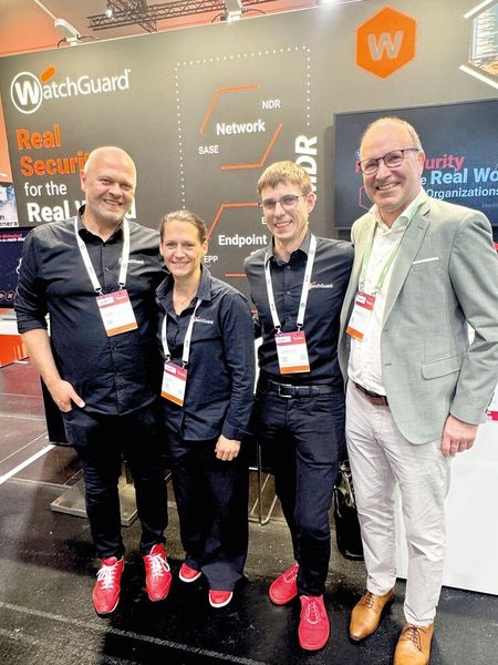 All about Real Security bei WatchGuard mit Paul Moll (r.) (Bild: Vogel IT-Medien GmbH)