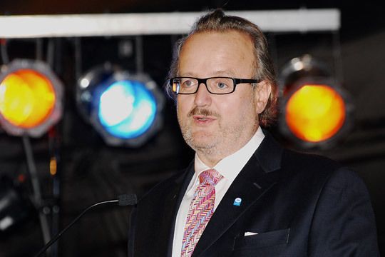 Thomas Lundt, Obermeister der Innung Berlin, hieß die zahlreichen Gäste willkommen. (Archiv: Vogel Business Media)