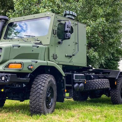 Among other things, Daimler Truck's Zetros is the subject of a possible large order from the Belgian Ministry of Defense. It concerns over 1,000 tactical transport vehicles, as reported ... (Image:Daimler Truck)