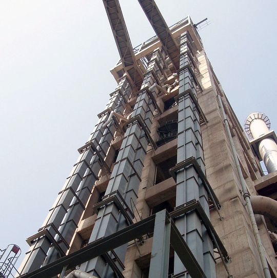 Beispiel eines Becherwerks.(Bild:  Aumund)