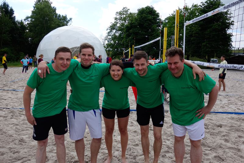 Das Team Zeugen Yeboahs, ALSO, (v. l.) Rainer Fraune, Dominik Baumgartner, Marina Weinzierl, Andree Sabra und Olaf Graupe (Bild: IT-BUSINESS)