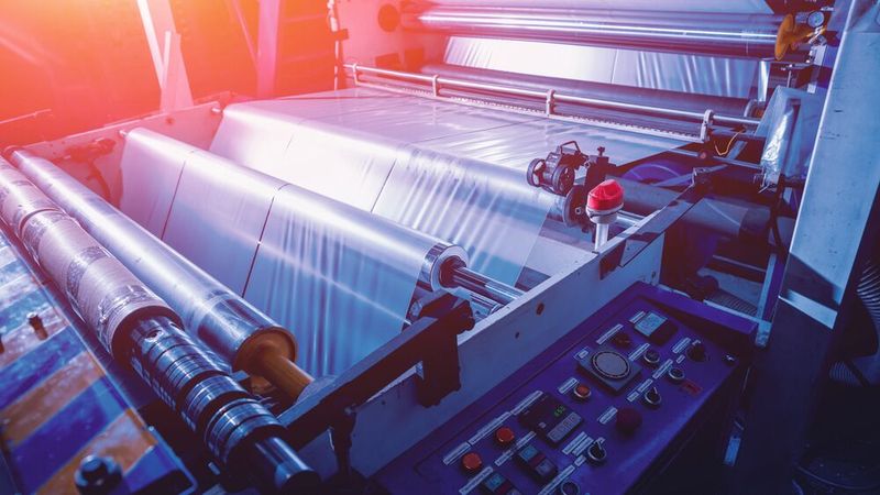 Typical application for ionizing devices: Wrapping films.(Picture: © Adobe Stock/SMC)