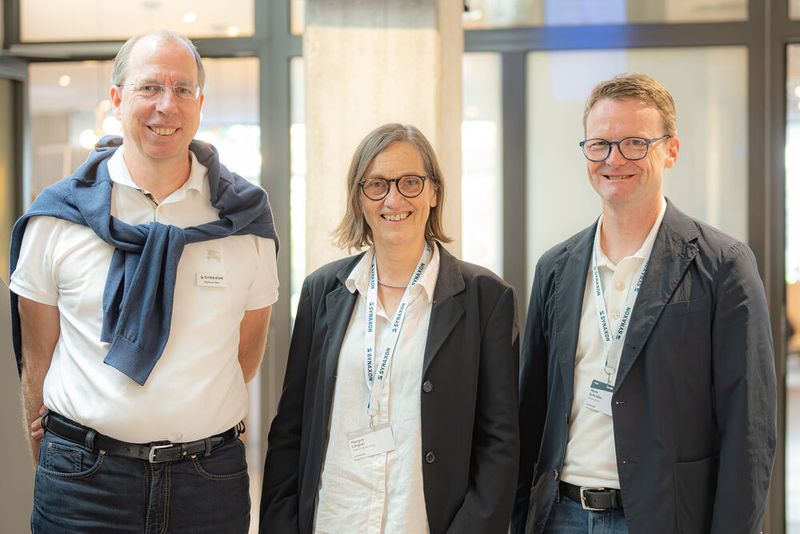 Pressebesuch zum Managed Services Summit: v.l. Markus Rex (Synaxon), Margrit Lingner (IT-Business) und Mark Schröder (Synaxon) (Bild: Synaxon)