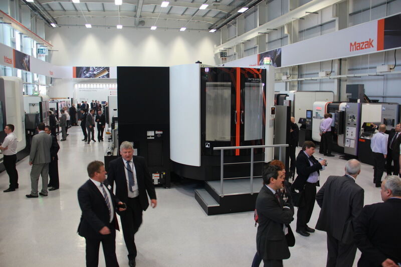 Open House at Mazak's Technology Centre in Worcester, England. (Source: Kroh)