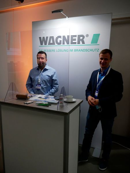 Auch das Thema Brandschutz war kompetent mit den Experten von Wagner besetzt. (Vogel IT-Medien GmbH)