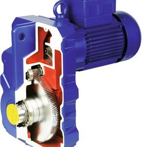 Die Meier + Co. AG ist seit 60 Jahren mit den Bauer-Produkten vertraut (im Bild: Schnitt durch einen Getriebemotor).