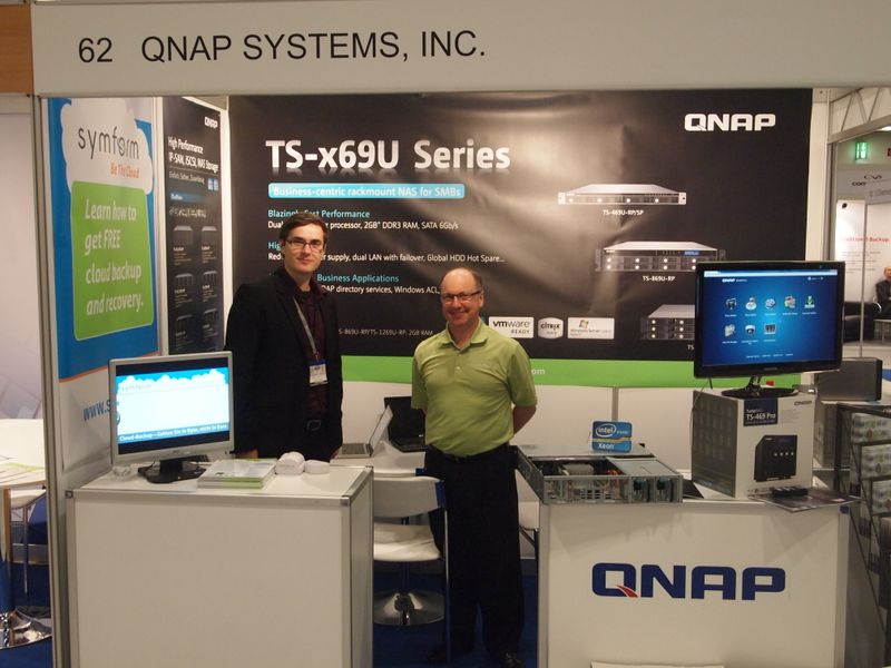 Größer geworden ist Qnap mit Home- und Prosumer-NAS. Inzwischen vertreibt man auch NAS-Gehäuseeinschübe für den SMB-Markt.  (Rainer Graefen)