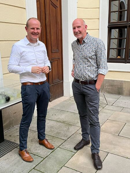 ..sowie Thoralf Schwanitz, Government Affairs & Public Policy bei Google Cloud, und Florian Jeggle, Strategic Business Executive, Public Sector - Nordics, Central and Eastern Europe bei Google Cloud (©Vogel IT-Akademie)