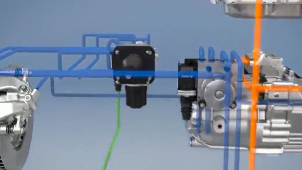 Beim Abbremsen wird viel Energie frei (Bild: Bosch)