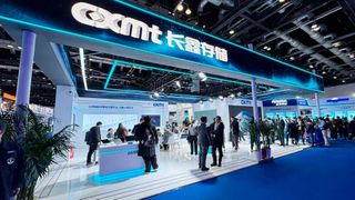 CXMT appearance at IC China. (Image:CXMT)