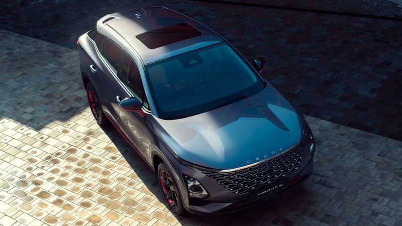 Der „Omoda 5“ startet zunächst mit Verbrennungsmotor. (Bild: Chery)