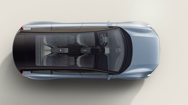 Weniger ist mehr. So lautet der Ansatz von Volvos elektrischem Konzeptauto. (Bild: Volvo)