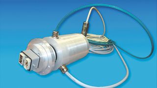 Der kapazitive Schleifring Rotocap für uni- oder bidirektionale Highspeed-Datenübertragung. Bild: GAT Gesellschaft für Antriebstechnik (Archiv: Vogel Business Media)