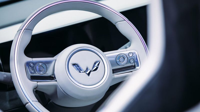 Bereits kommendes Jahr könnte der Oben-ohne-Stromer auch nach Europa kommen. (Bild: Wuling)