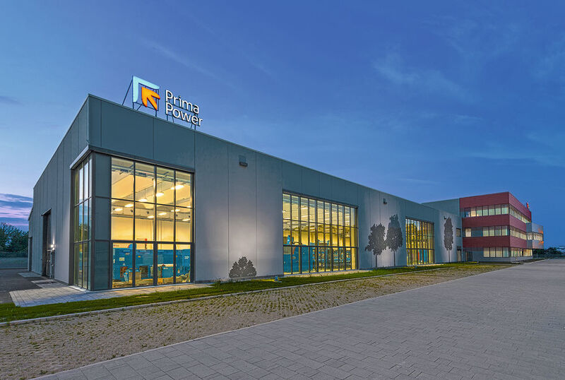 Nachhaltig gebaut: Das neue Hauptquartier von Prima Power bei Turin. (Bild: Prima Power)