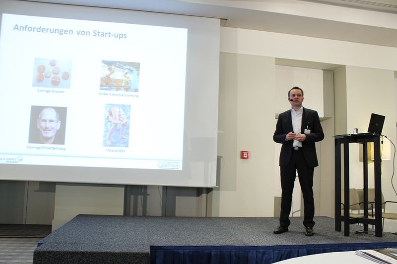 Dr. Thomas King (audriga) stellte eine spannende Case Study vor. (Vogel IT-Akademie)