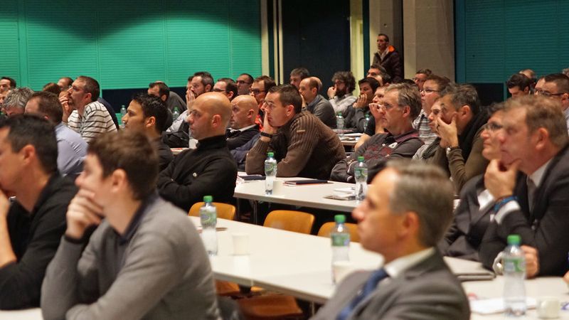 12 ème séminaire d'usinage de Swissmem à la Marive d'Yverdon-les-Bains le 19 janvier 2017. (Swissmem)