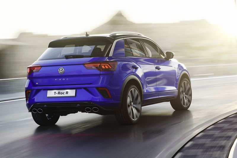 Maximal 250 km/h kann der stets allradgetriebene T-Roc erreichen. (Volkswagen AG)