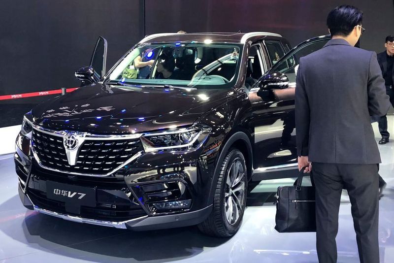Der V7 ist das vierte SUV von Brilliance.  (Stefan Grundhoff)