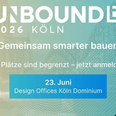 Die Unbound-Tour bricht mit dem klassischen Konferenzformat und der Frontalansprache solcher Veranstaltungen – und setzt auf eine dynamische Mischung aus globalen Strategie-Impulsen und lokalem Expertenwissen. (Bild: Bluebeam 2026)