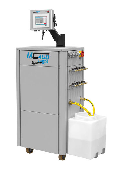 Das Mold Check MC 400 von Cooling Systems erweise sich nicht zuletzt als genialer Zeitsparer bei der abschließenden Überprüfung von Neuwerkzeugen im Formenbau sowie bei der Wareneingangskontrolle in Spritzgießbetrieben. (Stemke Cooling Systems)